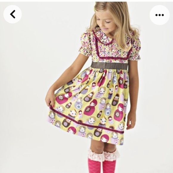 Matilda Jane Other - Matilda Jane Character Counts Russian Nesting Dolls Floral Dress